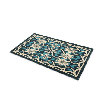 Mattheo Blue & Ivory in 21" x 34" Size