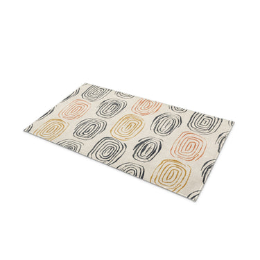Horatio Ivory & Orange in 21" x 34" Size