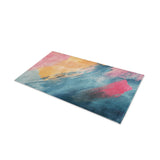 Eloise Blue & Pink in 21" x 34" Size