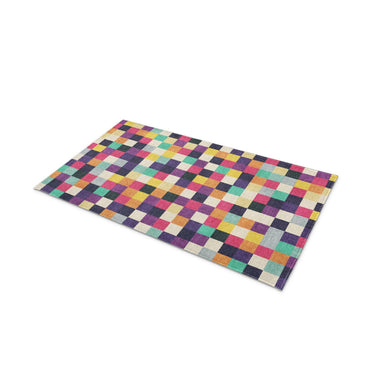 Pixel Mosaic Multicolor in 21" x 34" Size