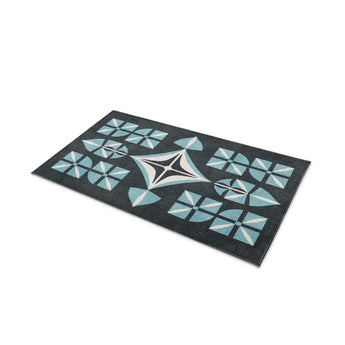 Remy Navy Blue in 21" x 34" Size