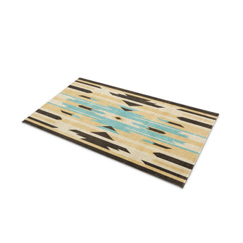 Jessa Blue & Ivory in 21" x 34" Size