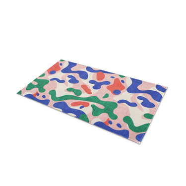 Concetta Pink, Green, & Blue in 21" x 34" Size