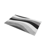 Sinuous Black Monochrome in 21" x 34" Size
