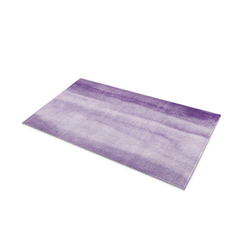 Jacinda Watercolor Purple Ombre in 21" x 34" Size