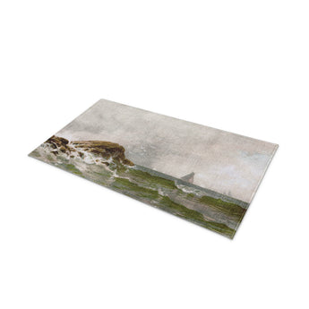 Stormy Narragansett Pier by Alfred Thomas Bircher in 21" x 34" Size