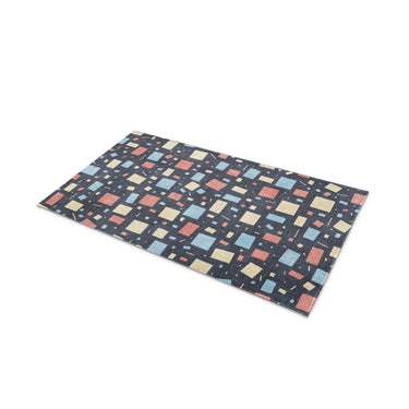 Geometric Confetti Twilight in 21" x 34" Size