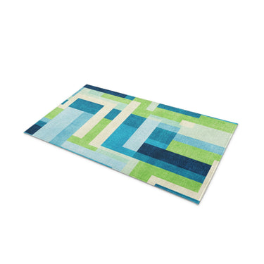 Henry Blue & Green in 21" x 34" Size