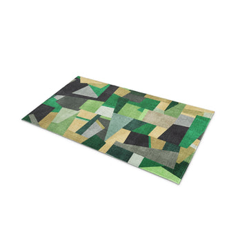 Baxter Green & Yellow in 21" x 34" Size