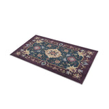 Miriam Navy & Purple in 21" x 34" Size