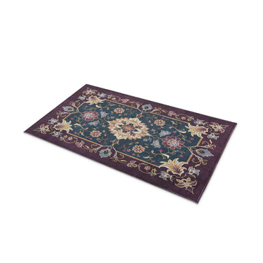Miriam Navy & Purple in 21" x 34" Size