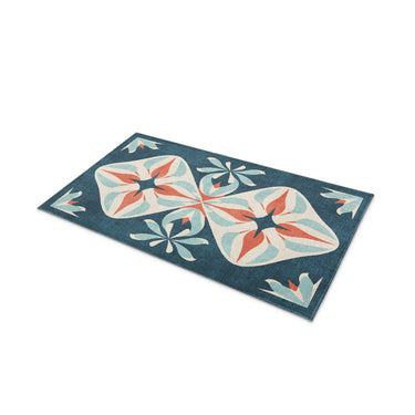 Elliot Blue & Orange in 21" x 34" Size