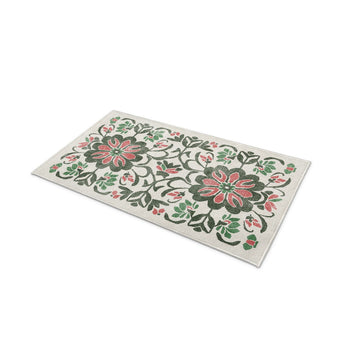 Georgiana Green & Deep Cerise in 21" x 34" Size
