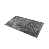 Bennett Charcoal Grey in 21" x 34" Size