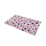 Geometric Confetti Purple & Pink in 21" x 34" Size