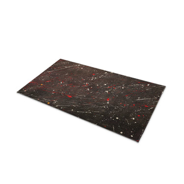 Edgar Red & Vintage Black in 21" x 34" Size