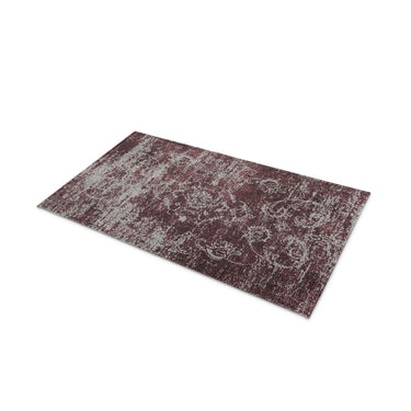 Bennett Maroon & Grey in 21" x 34" Size