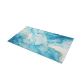 Zephyr Watercolor Azure Blue in 21" x 34" Size