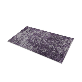 Bennett Purple & grey in 21" x 34" Size