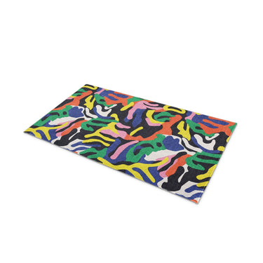 Umberto Black Multicolor in 21" x 34" Size