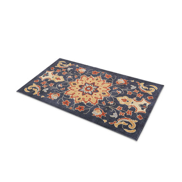 Baldwin Navy & Red in 21" x 34" Size