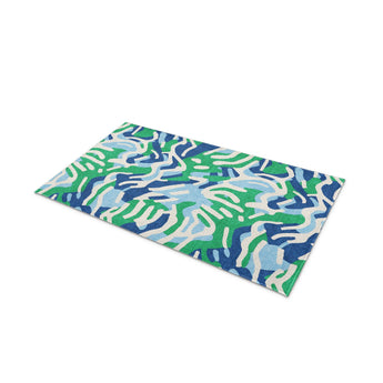 Leonardo Blue & Green in 21" x 34" Size