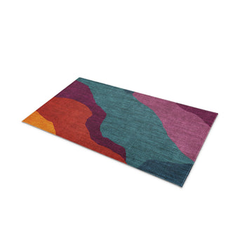 Soraya Multicolor Midtone in 21" x 34" Size