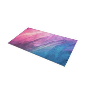 Cirrus Blue and Magenta in 21" x 34" Size