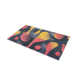 Hot Lava Red & Yellow in 21" x 34" Size