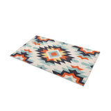 Dakota Blue & Orange in 21" x 34" Size