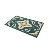 Merrin Blue & Ivory in 21" x 34" Size