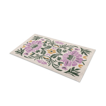 Corriana Green & Purple in 21" x 34" Size