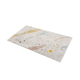 Stephanie Ivory Polychrome Splatter in 21" x 34" Size