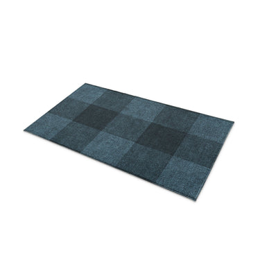 Buffalo Plaid Dark Navy in 21" x 34" Size
