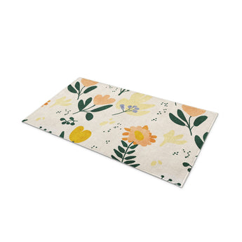 Milana Ivory and Gold in 21" x 34" Size