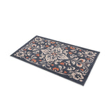 Annette Navy & Orange in 21" x 34" Size