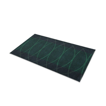 Kepler Navy & Teal in 21" x 34" Size