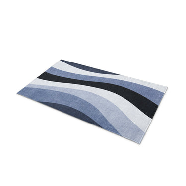 Sinuous Navy Monochrome in 21" x 34" Size