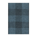 Buffalo Plaid Dark Navy in 2' x 3' Size