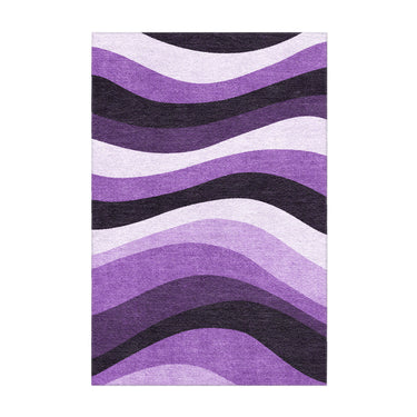 Sinuous Purple Monochrome in 3x2ft Size