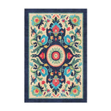 Nellie Blue Multicolor in 3x2ft Size