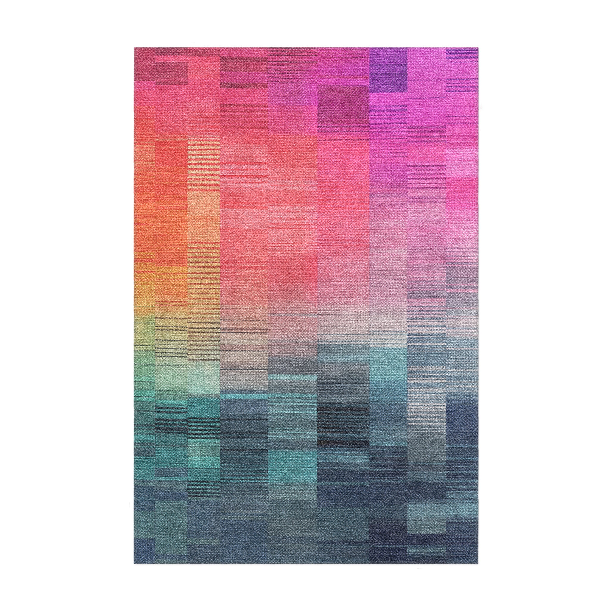 Dark Multicolor Rug Harvey Multicolor Area Rug – Undrfoot Rugs