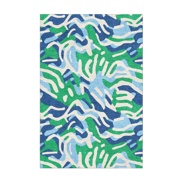 Leonardo Blue & Green in 3x2ft Size