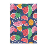 Summer Melon Navy Multicolor in 3x2ft Size