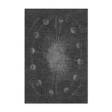 Equinox Black & Charcoal in 2' x 3' Size