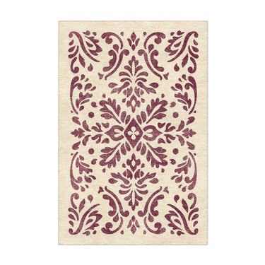 Floranna Ivory & Wine in 2' x 3' Size