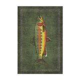 Golden Trout in 2' x 3' Size