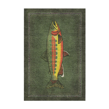 Golden Trout in 2' x 3' Size