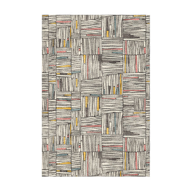 Atticus Multicolor Crosshatch in 2' x 3' Size