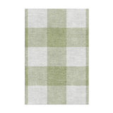 Buffalo Plaid Light Sage in 2' x 3' Size